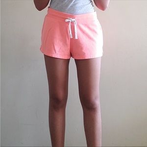 Old Navy Salmon Cotton Shorts Size Large (EUC)